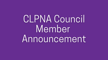 Maydie Noel Appointed to CLPNA Council