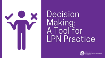 Decision Making: A Tool for LPN Practice